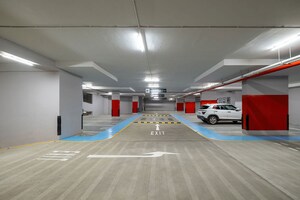 Parking in  Office Space at Suvidha Interstellar, Thaltej – for Rent