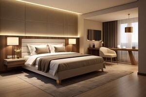 Bedroom in 3 BHK Villa at Nawab Saheb Kunta – for Sale
