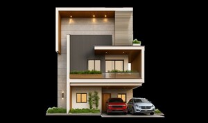3 BHK Villa – Exterior View View at Nawab Saheb Kunta - for Sale