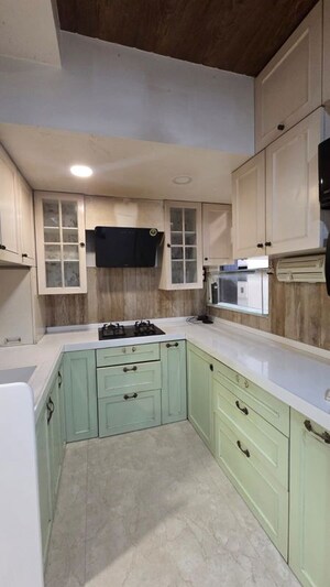 Kitchen in 2 BHK Apartment at Lokhandwala Complex – for Rent