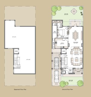 Floor Plan in 5 BHK Villa at Emaar Marbella, Sector 66 – for Sale