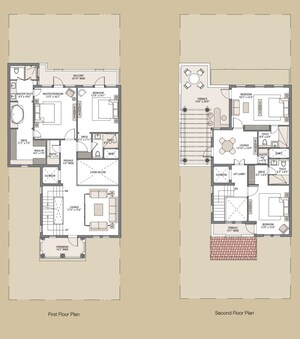 Floor Plan in 5 BHK Villa at Emaar Marbella, Sector 66 – for Sale