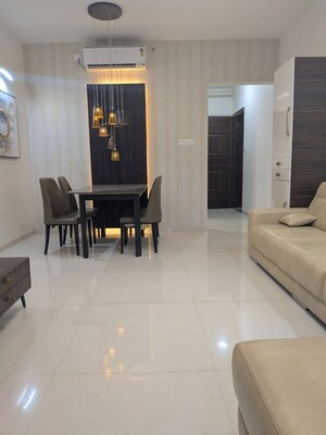 Living Room in 3 BHK Apartment at Kumar Palmsprings, Undri – for Sale