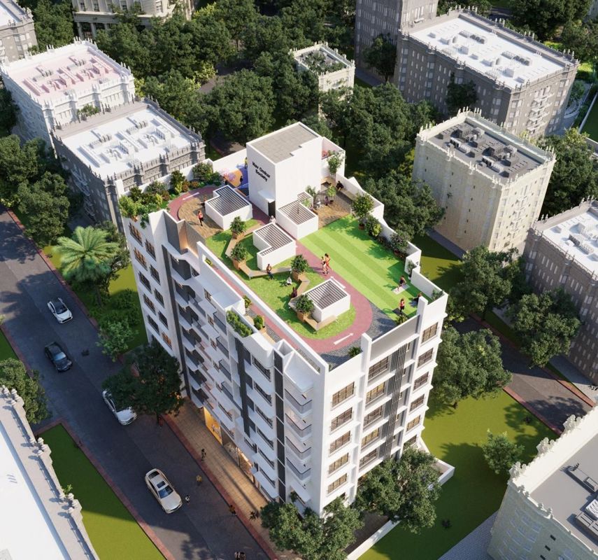 2 BHK + Extra Room Apartment For Rent in Mahalaxmi Tower Kasarvadavali