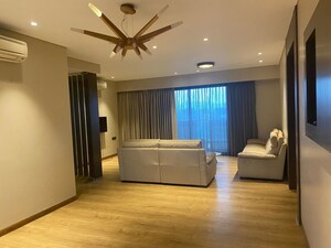 Living Room in 3 BHK Apartment at AP Valencia Apartment, Santacruz West – for Rent