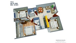 Master Plan in 3 BHK Builder Floor at Shaheen Bagh – for Sale