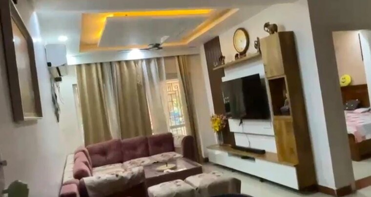 Living Room, bptp-park-floors-i 3 Bedroom 1420 Sq.Ft. Builder Floor In Sector 77 Faridabad 10071995