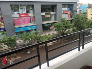 Balcony in 2 BHK Apartment at Kharadi – for Rent