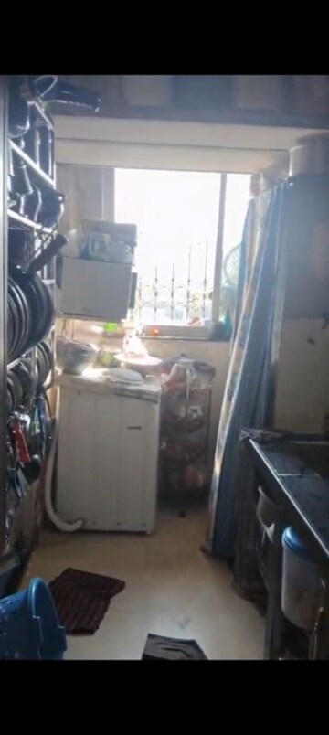 Kitchen in 1 BHK Apartment at Morarjee Mill Compound, Kandivali East – for Sale