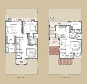 Floor Plan in 5 BHK Villa at Emaar Marbella, Sector 66 – for Sale