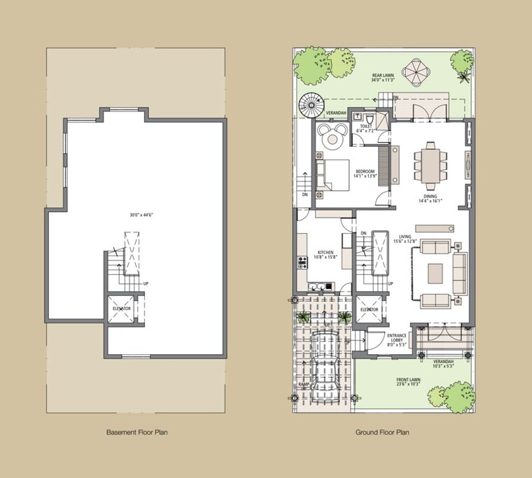 Floor Plan, emaar-marbella 5 Bedroom 8500 Sq.Ft. Villa In Sector 66 Gurgaon 10074149