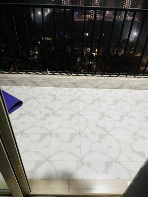 Balcony in 2 BHK Apartment at Panchsheel Greens II, Sector 16 Greater Noida – for Rent