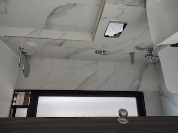 Bathroom in 3 BHK Apartment at Kabra Ajanta, Santacruz West – for Rent