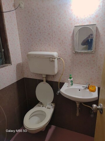 Bathroom in 2 BHK Apartment at Magnolia Enclave, Powai – for Rent