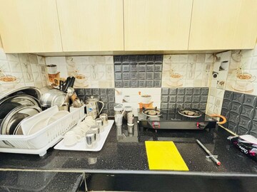 Kitchen in 3 BHK Apartment at Dlf Phase ii – for Rent