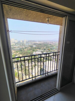 Balcony in 1 BHK Apartment at Vijay Orovia, Ghodbunder Road – for Rent
