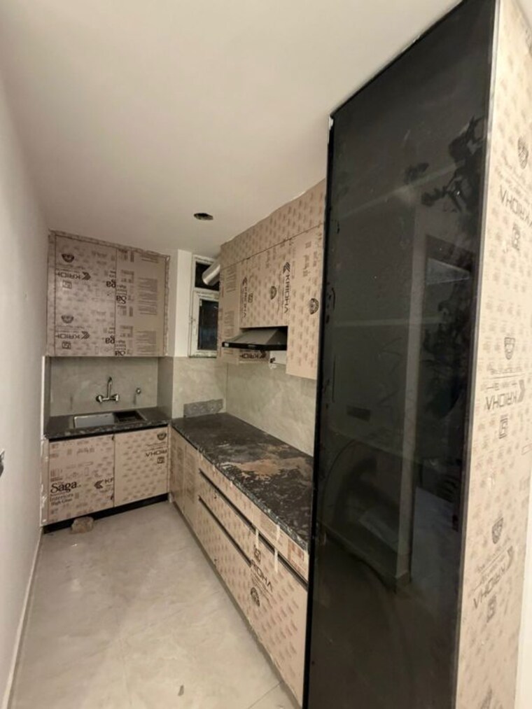 Kitchen, palm-residency-chhatarpur 2 Bedroom 850 Sq.Ft. Builder Floor In Chattarpur Delhi 10074266