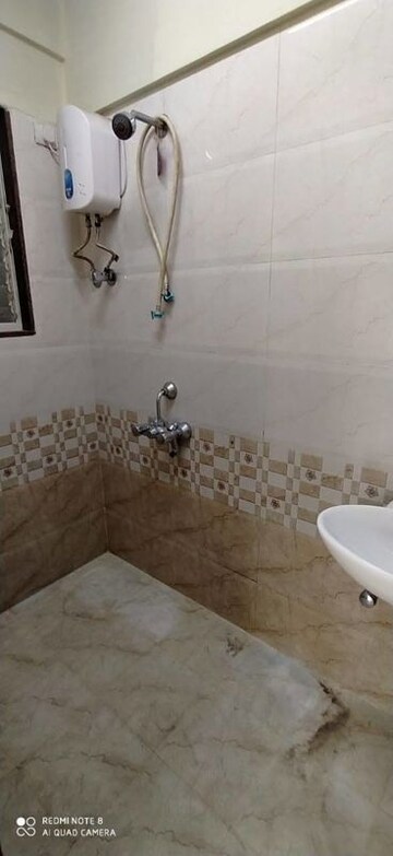 Bathroom in 1 BHK Apartment at Swami Samarth Apartments, Prabhadevi – for Rent