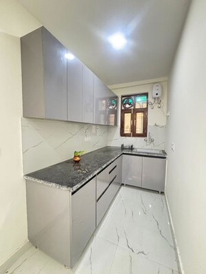 Kitchen in 2 BHK Builder Floor at Palm Residency Chhatarpur, Chattarpur – for Sale