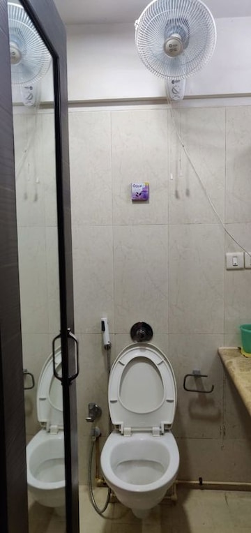 Bathroom in 3 BHK Apartment at Nahar Amrit Shakti, Chandivali – for Rent