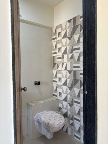 Bathroom in 3 BHK Apartment at Chirag Vijayi Jwala, Goregaon West – for Rent