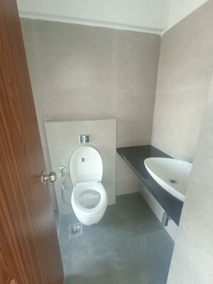 Bathroom in 3 BHK Apartment at Chirag Vijayi Jwala, Goregaon West – for Rent