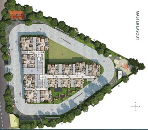 Master Plan in 3 BHK Apartment at Vian Mrida, Kollur – for Sale
