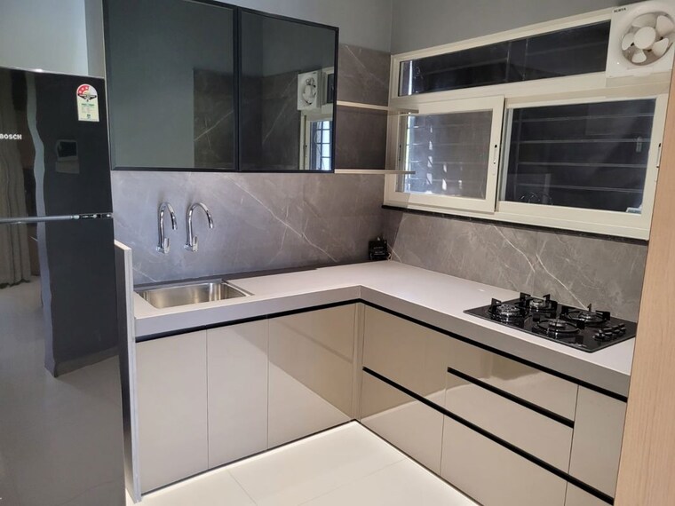 Kitchen, my-casa-mia 2 Bedroom 995 Sq.Ft. Apartment In Undri Pune 10074205