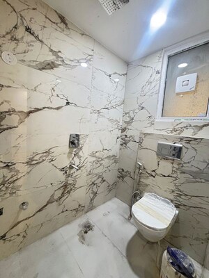 Bathroom in 2 BHK Builder Floor at Palm Residency Chhatarpur, Chattarpur – for Sale