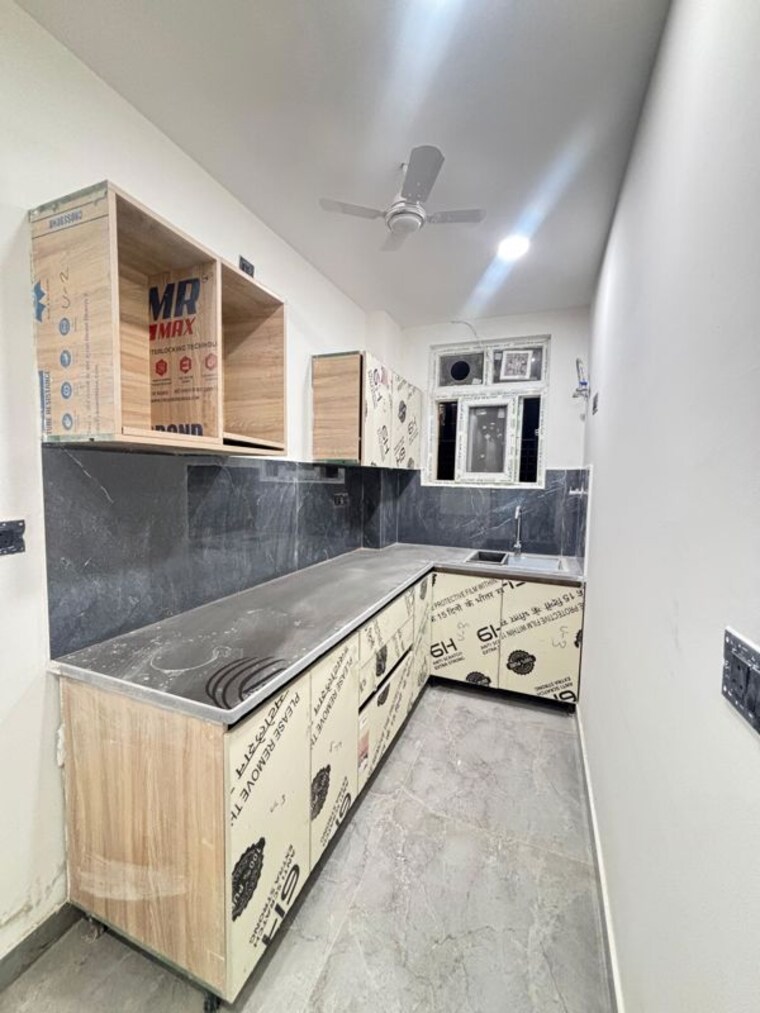 Kitchen, palm-residency-chhatarpur 2 Bedroom 900 Sq.Ft. Builder Floor In Chattarpur Delhi 10074337