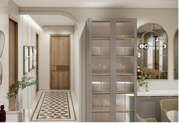 Building Lobby in 4 BHK Builder Floor at BPTP 102 Eden Estate Phase 2, Sector 102 – for Sale