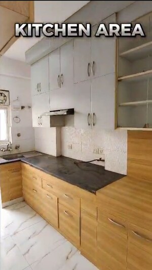 Kitchen in 3 BHK Apartment at Casa Woodstock, Sector 16c Greater Noida – for Sale