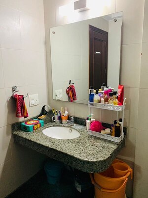 Bathroom in 3 BHK Builder Floor at Kailash Colony – for Rent