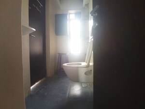 Bathroom in 4 BHK Apartment at Lodha Luxuria, Majiwada – for Rent