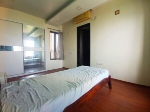 Bedroom in 4 BHK Apartment at Lodha Luxuria, Majiwada – for Rent