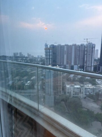 Balcony in 2 BHK Apartment at Enpar Lotus Residency, Lower Parel – for Rent