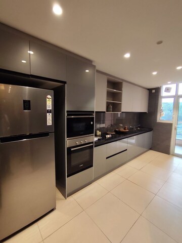 Kitchen in 3.5 BHK Builder Floor at Adani Samsara Vilasa, Sector 63 – for Sale