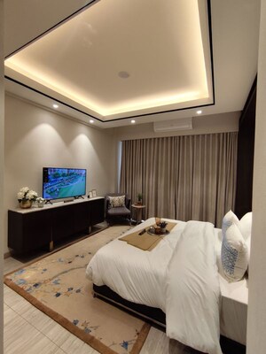 Bedroom in 3.5 BHK Builder Floor at Adani Samsara Vilasa, Sector 63 – for Sale