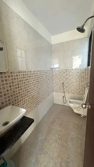 Bathroom in 2 BHK Apartment at Shubh Evan, Mundhwa – for Rent
