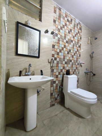 Bathroom in 3 BHK Apartment at Kuteer Arcade, Koramangala – for Sale