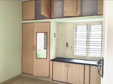 Kitchen in Studio Independent House at Hsr Layout – for Rent