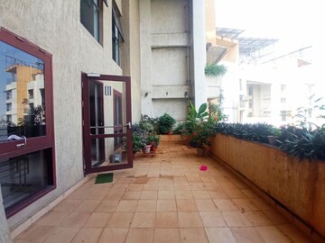 Balcony in 4 BHK Apartment at Lodha Luxuria, Majiwada – for Rent