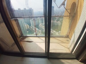 Building Lobby in 4 BHK Apartment at Lodha Luxuria, Majiwada – for Rent