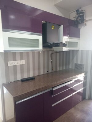 Kitchen in 2 BHK Apartment at Kalpataru The Sunrise, Kolshet Road – for Rent