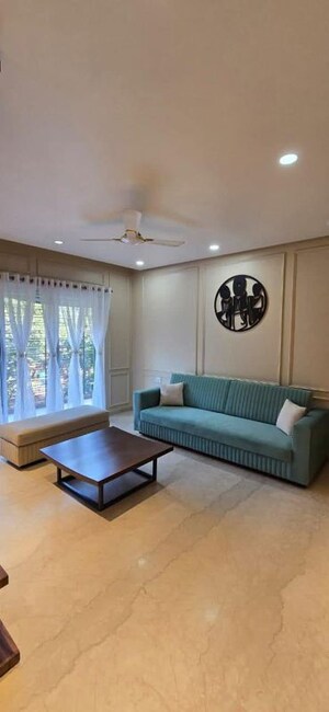 Living Room in 3 BHK Apartment at Cosmos Horizon, Thane West – for Rent