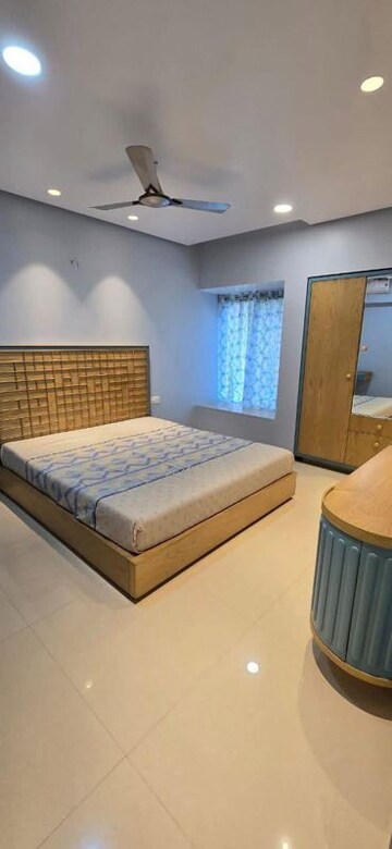 Bedroom in 3 BHK Apartment at Cosmos Horizon, Thane West – for Rent