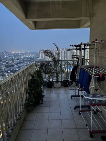 Balcony in 2 BHK Apartment at Gaur City 2 - 14th Avenue, Sector 16c Greater Noida – for Rent