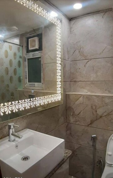 Bathroom in 3 BHK Builder Floor at Lajpat Nagar 4 – for Rent