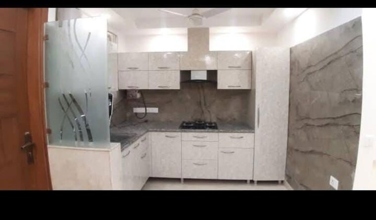 Kitchen, lajpat nagar 4 3 Bedroom 1200 Sq.Ft. Builder Floor In Lajpat Nagar 4 Delhi 10074631