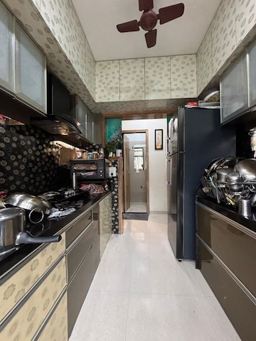 Kitchen in 1 BHK Apartment at The Wadhwa Evergreen Heights, Kalwa – for Sale